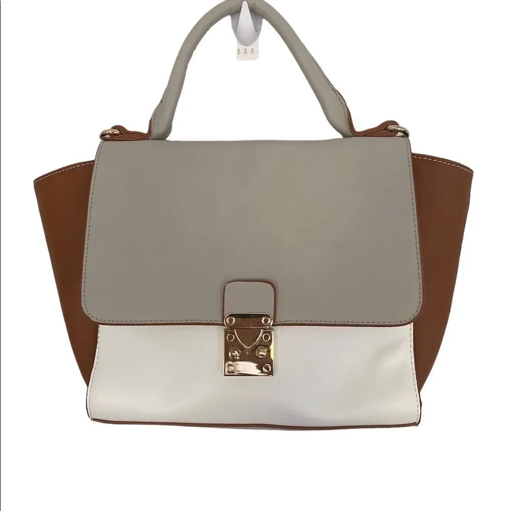 3 Color Handbag NWOT - Picture 1 of 12